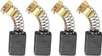 4-Pack CB407 Motor Carbon Brushes Replacement Set for Makita Power Tools - Compatible with Jig Saws, Drills, Hammer Drills, Sanders, Electric Screwdrivers, Rotary Hammers