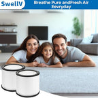 90304 Replacement Filter Compatible with Shop-Vac Shop Vac 90304, 90350, 90333,903-04-00, 9030400,fits most 5 Gallon and above Wet/Dry Vacuum Cleaners (2 Pack)