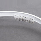 Bendable Ceiling Curtain Track White Pulley 20pcs