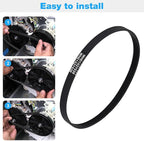 Upgraded WH01X27538 Washer Drive Belt Compatible with GE, with Hotpoint Washing Machines, Replaces AP6037512, AP6328256, PS11767488, PS12299369, 4587903