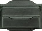 Special Lite Contemporary Horizontal Wall Mount Mailbox - Verde Green Aluminum Mailbox for Wall Mount - SHC-1002-VG