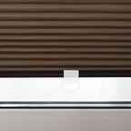 DOITOOL 10Pcs Plastic Curtain Window Blinds Lifting Clamp Pull Cordless Roller Blinds Shades Transparent Handle Pull Fit for 15mm Rod for Roller Shades Rolling Curtain Accessories