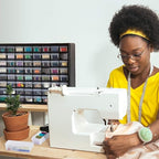 Akro-Mils 44-Drawer Plastic Drawer Storage Cabinet for Garage Organization, Bead Organizer, Building Bricks Storage, Teacher Toolbox, Makeup Organizer, 20" W x 6" D x 16" H, 10144 Black