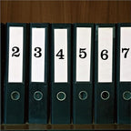 100 PCS Mailbox Numbers for Outside, Vinyl Numbers Stickers Mailbox Number Decals, Self-Adhesive Waterproof Numbers for Mailbox Window Door Trucks Address Number (Black, 3 inch)