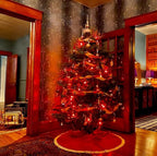 Flickering Flame Light Bulbs 1W, C7 E12 Incandescent (12 Pack), UL Listed 2200K Orange, Candelabra Bulbs for Window Candles, Chandeliers, Halloween Night Lights, C7 String Light Replacement