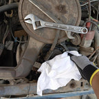 Recycled White Sheeting Cleaning Rags (600 lbs. Pallet 24x25 lbs. Box) – Lint Free White Cotton Cloths for Manufacturing | Automotive | Janitorial | Shop Rags Bulk - Multipurpose