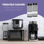 Swanky Stainless Steel Cleaner Wipes - Grime & Grease Remover Kitchen Cleaning Supplies - Clean & Shine, For Stove Top, Refrigerator, Sink, Oven, & Household Appliances - Canister, 200 Count