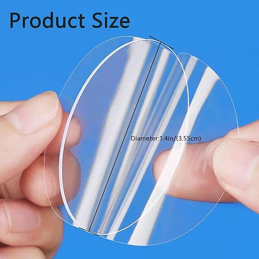 LMJIA Heavy Duty Double Sided Tape, Clear Reusable Mounting Tape Picture Hanging Adhesive Tape Removable Wall Tape Adhesive Poster Tape