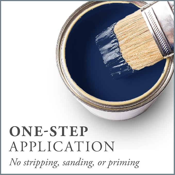 AMY HOWARD AT HOME Chalk-Based One Step Paint for Furniture, Cabinetry, Decor, Finish, and More | No Stripping, Sanding, or Priming | Dark Base | 16 Ounce | American Dream