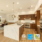 TORCHSTAR Premium Series 6 Inch Ultra-Thin LED Recessed Light with Junction Box, 13.5W Dimmable LED Canless Recessed Ceiling Lights Slim, ETL & ES Listed, CRI90, 3000K Warm White, White, Pack of 6