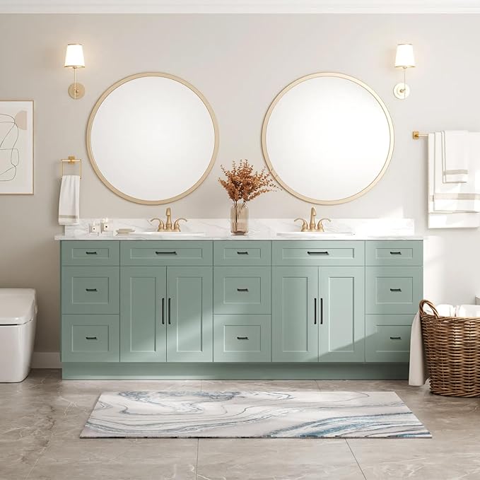 3 Pack 3 Inch(76mm) Hole Center Matte Black Modern Drawer Pulls Timeless Cabinet Pull Handle Vanity Pull Handle Classic Kitchen Cabinet Hardware, Screws Included, M-Black(3x3)