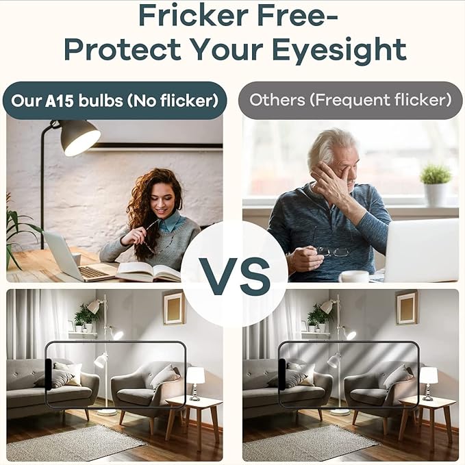 Leools Dimmable E26 LED Bulb 4W Equal E26 40 Watt Light Bulb,E26 Globe Edison Light Bulbs,Daylight 4000K G16.5 Light Bulb led for Pendant,Chandeliers,Vanity,Wall sconces, AC120V,400lm.6Pack