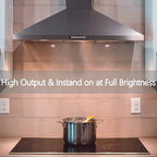 PAR20 Halogen Light Bulbs 6 Pack 120V 39w Dimmable (PAR20 50W Equivalent), E26 Medium Base Flood Light Bulbs with 3000k Warm White for Kitchen Stove Hood and Range Hood Light Bulb.