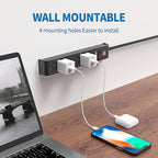 Power Strip, Multi-Outlet Surge Protector (4 FT)