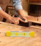 9 Inch Torpedo Level, Magnetic Box Level with 45°/90°/180° Bubbles, Shock Resistant Bubble Level Tool for Measuring - 2 PCS