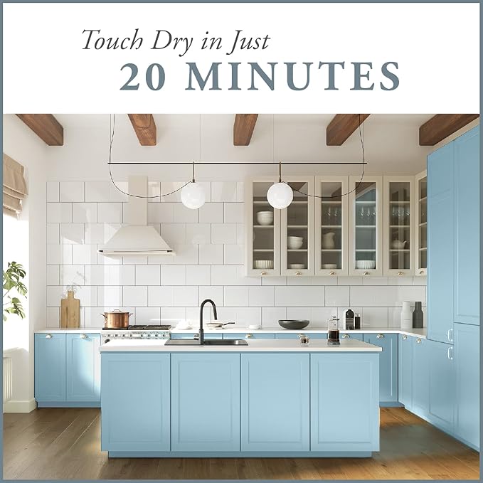 AMY HOWARD AT HOME Chalk-Based One Step Paint for Furniture, Cabinetry, Decor, Finish, and More | No Stripping, Sanding, or Priming | Ultra-Light Base | 16 Ounce | Credenza