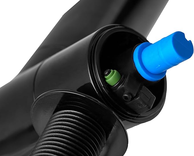 12V Faucet with Switch – German Made 1.5 BAR | Cold Water RV Sink Electric Faucet 360° Swivel Spout, 6A | for Camper Vans, Trailers, Marine Use | Single Hole – 12V Pump Compatible (Black)