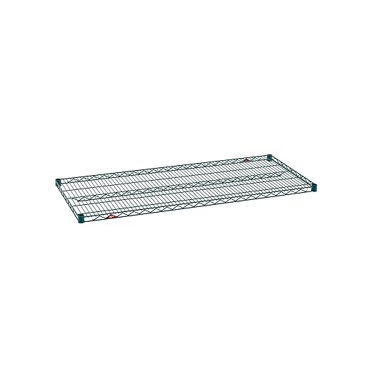 METRO Super Erecta 2454NK3 Industrial Wire Shelf, Metroseal Green Epoxy, 24" x 54"
