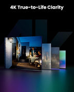 ZOSI 4K PoE Security Camera System,4pcs 4K C186 Aurora Lux Outdoor Indoor Wired Cameras,True Full Color Night Vision,Person Vehicle Detection,2 Way Audio,8MP 8CH NVR with 2TB HDD for 24/7 Recording