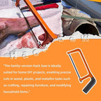 45 Piece Tool Kit Basic Home Repair Tool Set,General Household Tool Kit with Plastic Tool box,Perfect for Outdoor working,Office & College Dorm.Tools mainly include hand saw,wrench,hammer,Screwdriver