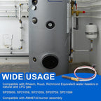 Natural LP Thermopile Senor SP20824 SP20754 for Pilot Burner Kit Compatible with Rheem, Ruud and Richmond Water Heaters, Over 750mV SP21058 SP20800,SP21096, SP20739