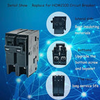 100 Amp 2 Pole Breaker,Replace for HOM2100 Circuit Breaker,100 Amp 2 Pole,120/240V,Compatible with Most Load Centers.Plug-in Circuit Breaker,Thehermal Magnetic Protection,5 Year Warranty
