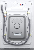 KoolMore FLW-5CWH Front Load 4.5 Cu. Ft Machine with Quiet Inverter Motor, Steam and Water Plus Functions, 20-Minute Quick, 12 Washing Cycles [120V], X-Large (27"), White