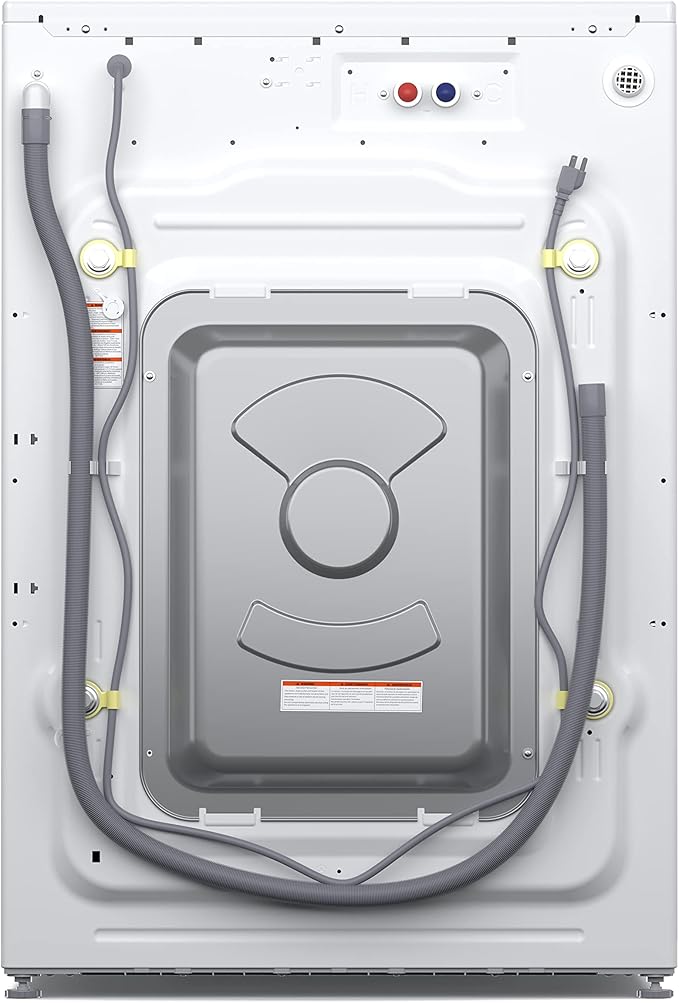KoolMore FLW-5CWH Front Load 4.5 Cu. Ft Machine with Quiet Inverter Motor, Steam and Water Plus Functions, 20-Minute Quick, 12 Washing Cycles [120V], X-Large (27"), White