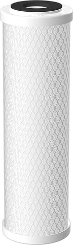 Pentair Pentek CBC-10 Carbon Water Filter, 10-Inch, Under Sink Carbon Block Replacement Cartridge with Bonded Powdered Activated Carbon (PAC) Filter, 10" x 2.5", 0.5 Micron