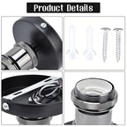 E26/E27 Screw Head Light Socket 100-240V Vintage Ceiling Light Wall Lamp Bulb Holder Socket for Hallway,Kitchen,Basement,Garage,Bar,Restaurant (Black)