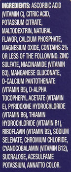 Super C Vitamin & Mineral Drink Mix, Orange, 6 CT Singles To Go, Pack Of 12 (72 Total Packets)