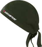 ARCCAPTAIN 2PC Welding Doo Rag, Welding Cap, Protective Welders Cap, Welding Hats for Men, Fireproof Cotton and Durable for Safety, Olive-green, M Size