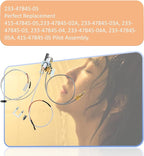 Long Term 233-47845-05 Natural Gas Water Heater Pilot Assembely Compatible with Bradford White Water Heater,Replace for 415-47845-05, 233-47845-02A, 233-47845-03 Pilot Assembly