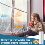 Window Insulation Kit, 63 × 394" and 87 × 110"Plastic Window Coverings for Winter, Thicken Window Shrink Film Insulator Kit Windows Waterproof Winterizing with Double-Sided Tape
