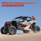 UTV Fire Extinguisher with Mount Kit- Quick Release Roll Bar Fire Extinguisher Bracket Holder for Any Vehicle with 1.75"-2" Roll Bar, Compatible with Polaris RZR/Can Am X3/Jeep Wrangler