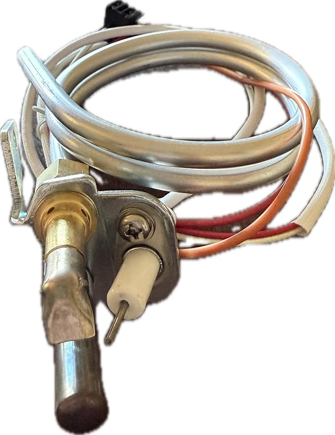 Water Heater Pilot Assembly NAT Gas Thermopile Assembly – Replacement for 300/301 Series (100112330, 9007876) – Compatible with Reliance, Whirlpool, A.O. Smith, Kenmore, American Water Heaters
