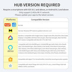 Minoston Outdoor Smart Plug, Matter Smart Plug, Smart Home Wi-Fi Outlet IP65 Waterproof, Compatible with Alexa, Apple Home, SmartThings, Google Home, Smart Life, IP65 Waterproof, 2.4Ghz, 2 Pack