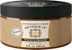 Retique It Wood'n Primer - Paint it then stain it - Stainable Wood Fiber Paint (Dark Wood, Small)