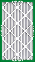 Filterbuy 16x25x4 Air Filter MERV 8 (MPR 700) Dust Defense Replacement (6-Pack), Electrostatic Pleated HVAC AC Furnace Filters, Made in USA (Actual Size: 15.50 x 24.50 x 3.63)