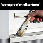 HSS Liquid Rubber Transparent 7.7oz – MS Polymer Sealant for Roof, Cracks, Walls & Any Repairs, Solvent-Free, Flexible Liquid Membrane