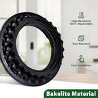 Light Socket Shade Ring,Lamp Shade Collar Rings,Retaining Rings for Light Fixtures Like Hanging Lights,Pendant Lights, Screw Rings for Threaded Medium-Base Sockets