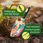 GardenHOME 5-Piece Gardening Tool Set, Durable Floral Garden Tools with Ergonomic Handles and Accessories – Gift Set for Women, Beginners, and Garden Lovers – Ideal for Spring and Summer Gardening