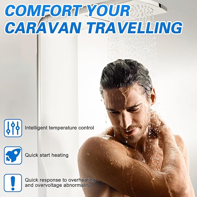 LOCOPOW 91365 93305 RV Water Heater Control Circuit Board Part for Atwood Water Heaters GCH6A-10E GC6AA-10E WH-6GA WH-10GEA Replace 91226 93305, 93851, AT93851 With Igniter Spark & Sensor Electrode