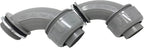 Sealproof 1-1/2-Inch 2 Pack Non-Metallic Liquid-Tight 90-Degree Conduit Connector Fitting, 1-1/2" Dia 2-Pack
