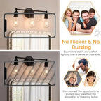 Brightever 20-Pack Edison Light Bulbs 60W Equivalent, Dimmable LED Light Bulbs, 7W, 850LM Vintage E26 LED Bulb 2700K Soft White, 90+CRI, ST58 Clear Glass Antique Decor Filament Bulb for Living Room