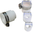 Metal Faucet Sprayer Attachment Sink Aerator Swivel Extender For Kitchen Tap Cold Hot Water (Silver ）