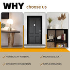 GSCIT Club Black Melamine Edge Banding, 7/8 inch x 500ft Edge Banding with Hot Melt Adhesive Pre-glued Cabinet Edge Banding Flexible Black Veneer Edging for Plywood