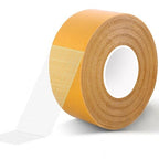 CHENYA Double Sided Tape Heavy Duty,2" X 66 Ft,High Tack Strong Wall Adhesive with Fiberglass Mesh,Super Sticky Resistente Clear Strong Mounting Tape for Crafts,Carpet,Picture