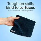 Vove Swedish Dishcloths 5-Pack, Coastal Calm - FSC Certified Cellulose & Cotton, Oeko-TEX Standard 100, Reusable Washable Kitchen Cleaning Cloths, Eco Friendly