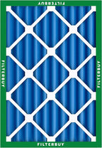 Filterbuy 20x25x4 Air Filter MERV 13 (MPR 1900) Health Defense Replacement (6-Pack), Electrostatic Pleated HVAC AC Furnace Filters, Made in USA (Actual Size: 19.50 x 24.50 x 3.63)